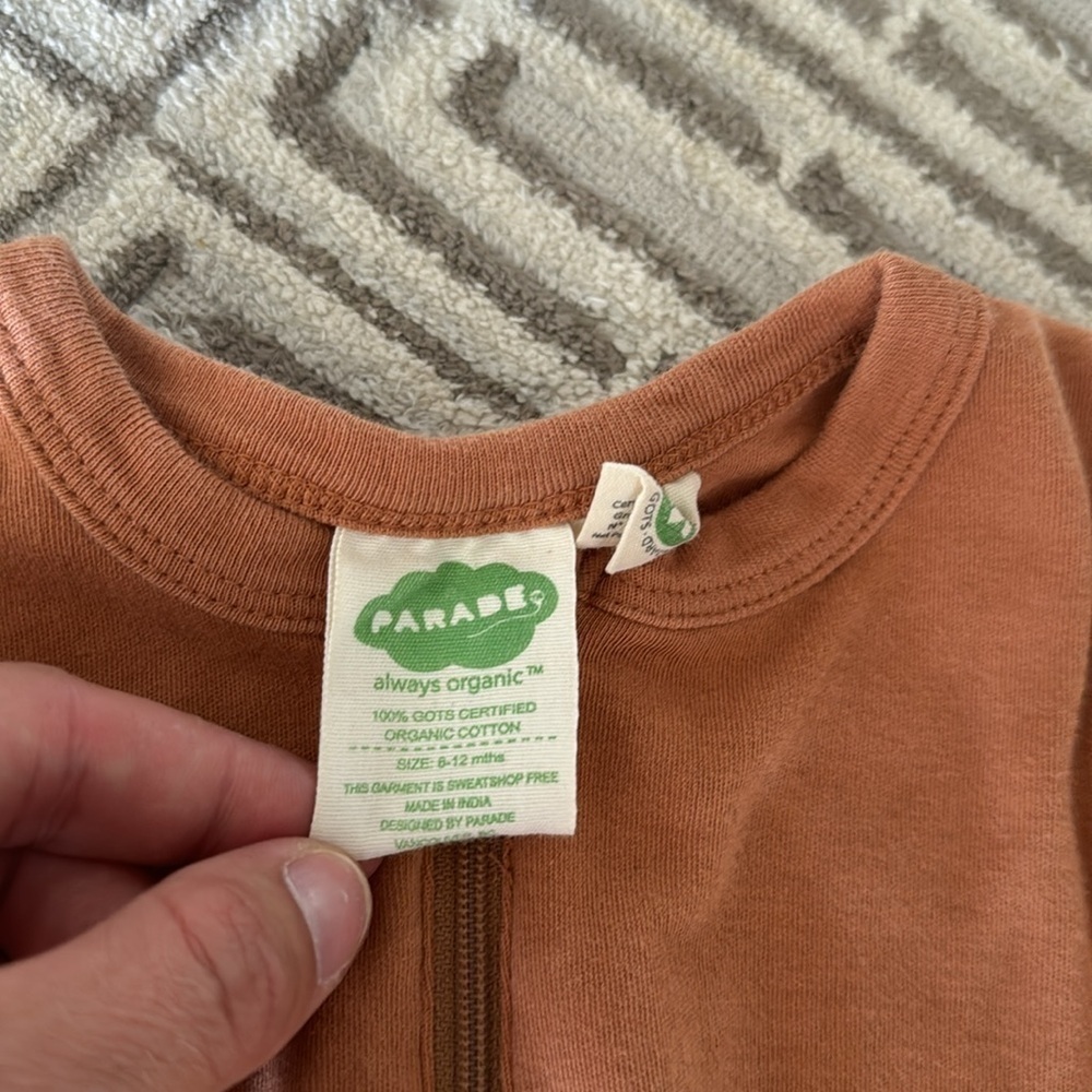 Parade organic sleeper size 6-12 months - Picture 2 of 2